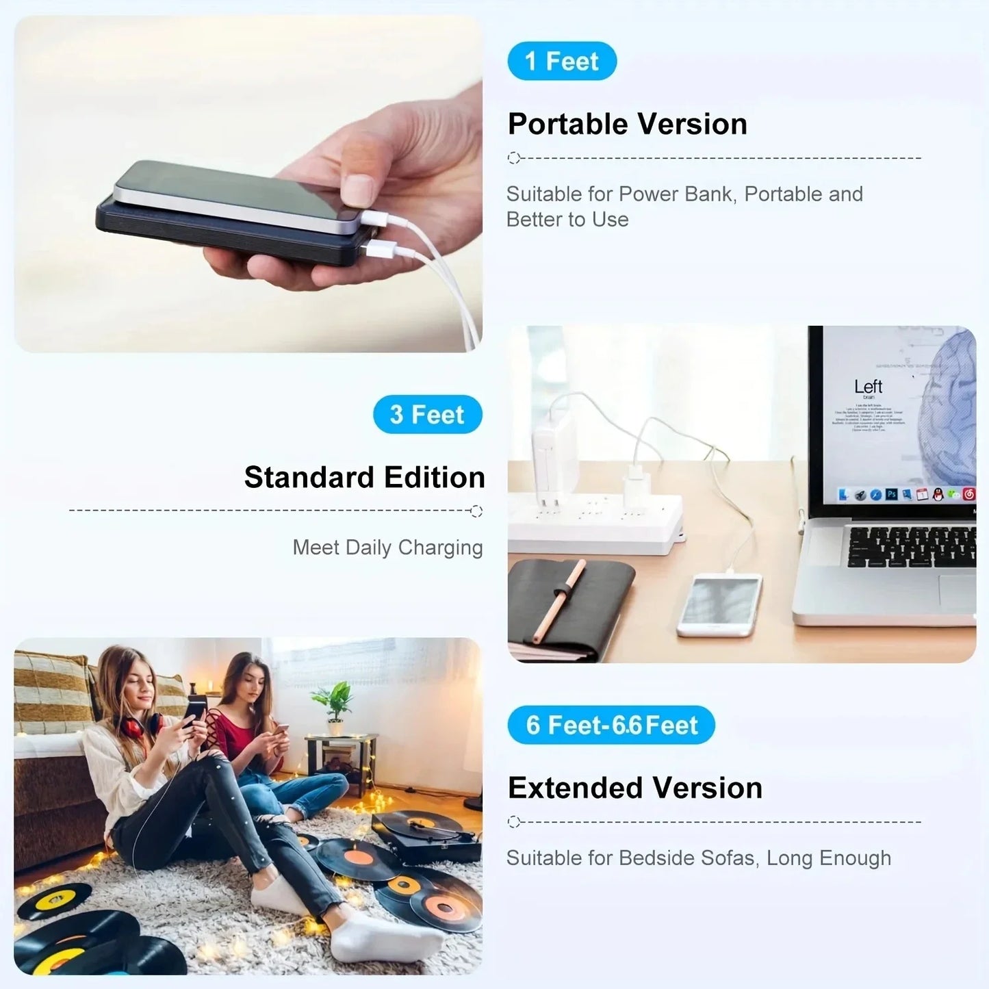 Original USB Cable For Apple iPhone 14 13 11 12 Pro Max XR 7 8 Plus Fast Charging USB C Date Cable For iPad Charger Accessories